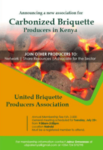 Association for Carbonized Briquette Producers in Kenya